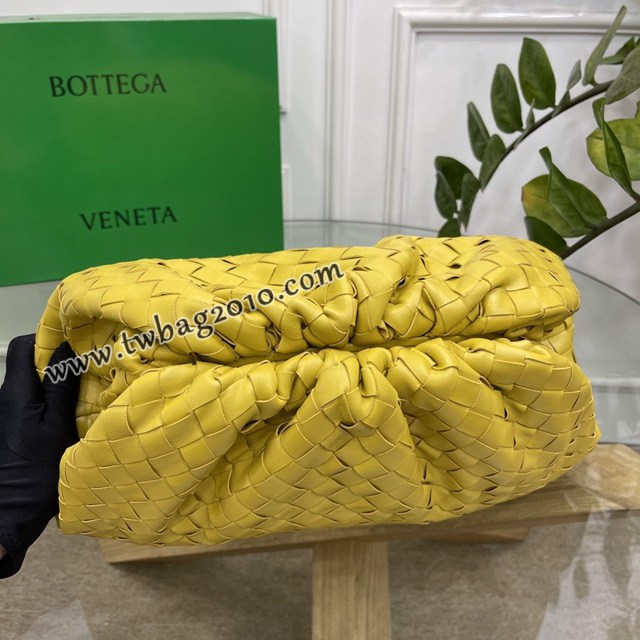 Bottega veneta高端女包 98062 寶緹嘉升級版大號編織雲朵包 BV經典款純手工編織羔羊皮女包  gxz1166